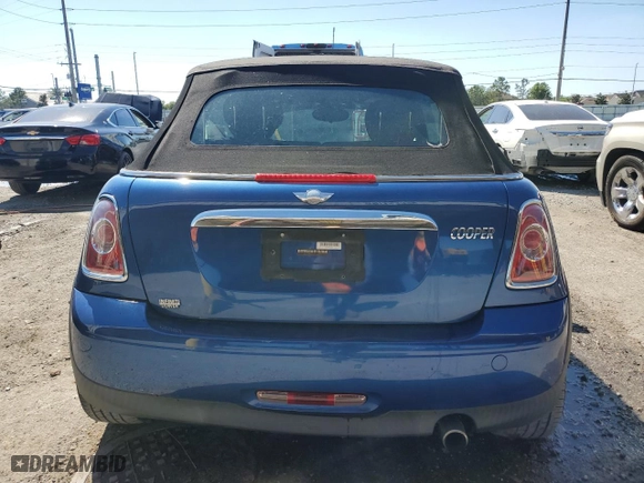 2014 MINI Cooper Convertible with VIN WMWZN3C58ET861186, listed as a Copart auction lot 50585755 with 81,459 mi miles and Salvage Title. Bid and sale history available at carsss.com. Image 6.