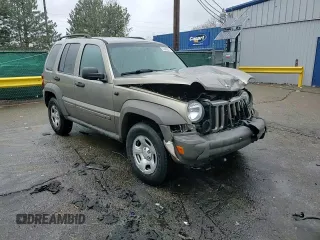 2007 Jeep Liberty Sport with VIN 1J4GL48K07W575218, listed as a Copart auction lot 53886375 with 187,317 mi miles and Salvage Title. Bid and sale history available at DreamBid. Image 14.