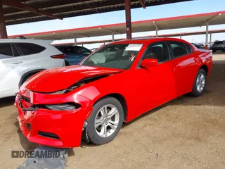 2020 Dodge Charger SXT with VIN 2C3CDXBG5LH204348, listed as a IAAI auction lot 41923289 with 92,875 mi miles. Bid and sale history available at carsss.com. Image 17.