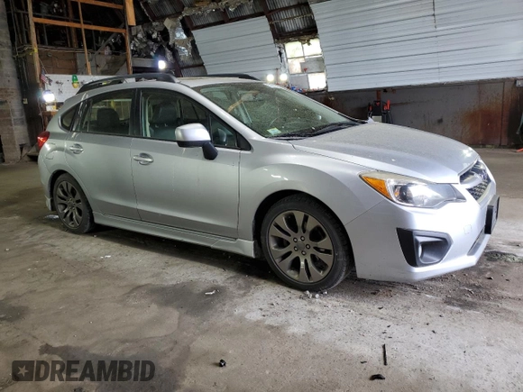 2014 Subaru Impreza Special Sports Limited with VIN JF1GPAS64E8263544, listed as a Copart auction lot 57300455 with 141,579 mi miles and Salvage title. Bid and sale history available at DreamBid. Image 4.