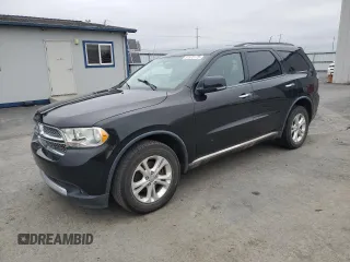 2013 Dodge Durango Crew with VIN 1C4SDJDTXDC565576, listed as a Copart auction lot 51575175 with 184,302 mi miles and Clean Title. Bid and sale history available at carsss.com. Image 1.