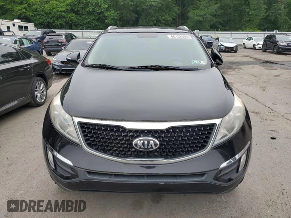 2014 Kia Sportage EX with VIN KNDPCCAC7E7643539, listed as a Copart auction lot 60168505 with 105,043 mi miles and Clean title. Bid and sale history available at DreamBid. Image 5.