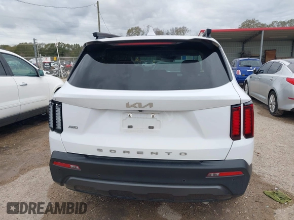 2022 Kia Sorento X-Line S with VIN 5XYRLDLCXNG150906, listed as a IAAI auction lot 41322719 with 29,915 mi miles. Bid and sale history available at carsss.com. Image 16.