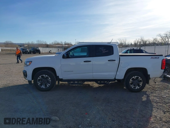 2021 Chevrolet Colorado 4WD Z71 z VIN 1GCGTDEN3M1234781, wystawiony jako IAAI lot #41086044 z przebiegiem 45 010 mil mil oraz . Historia ofert i sprzedaży dostępna na DreamBid. Obrazek 15.