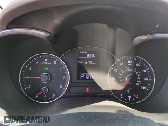 2016 Kia Forte LX with VIN KNAFK4A69G5597447, listed as a Copart auction lot 50978825 with 121,141 mi miles and Salvage Title. Bid and sale history available at carsss.com. Image 9.