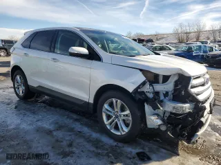 2016 Ford Edge SEL with VIN 2FMPK4J97GBC68044, listed as a Copart auction lot 41855745 with 88,338 mi miles and Salvage Title. Bid and sale history available at carsss.com. Image 4.