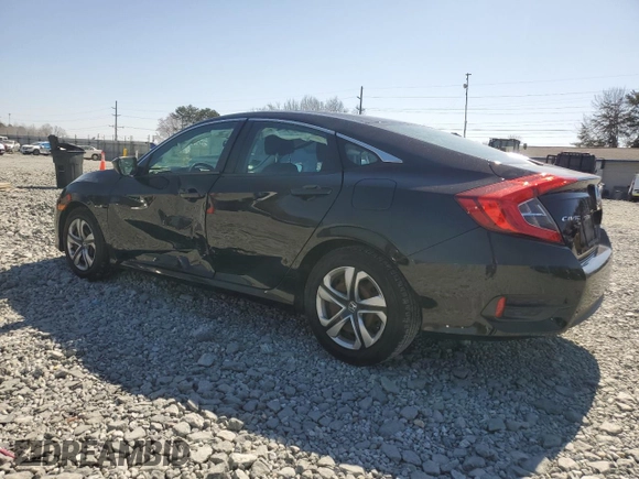2017 Honda Civic Sedan LX with VIN 19XFC2F60HE010569, listed as a Copart auction lot 48873155 with 128,818 mi miles and Salvage Title. Bid and sale history available at carsss.com. Image 2.