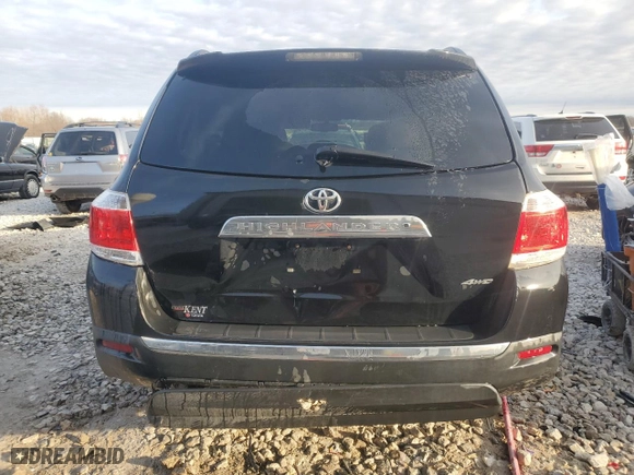 2011 Toyota Highlander with VIN 5TDBK3EH4BS080616, listed as a Copart auction lot 48863795 with 245,979 mi miles and Salvage Title. Bid and sale history available at carsss.com. Image 6.