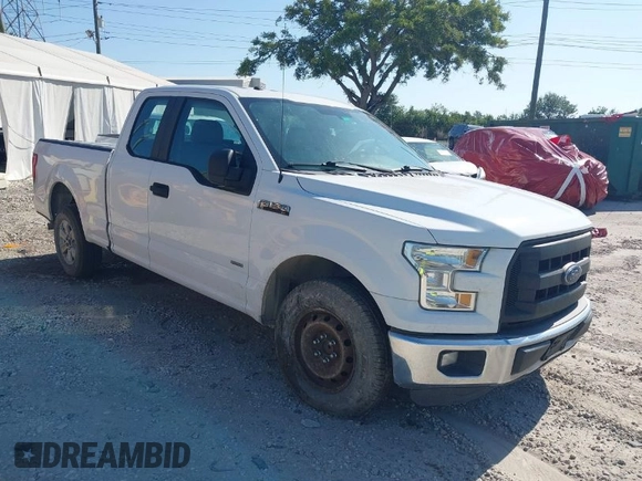 2016 Ford F-150 XL with VIN 1FTEX1CP1GFB51243, listed as a IAAI auction lot 41949319 with 173,434 mi miles and . Bid and sale history available at carsss.com. Image 1.
