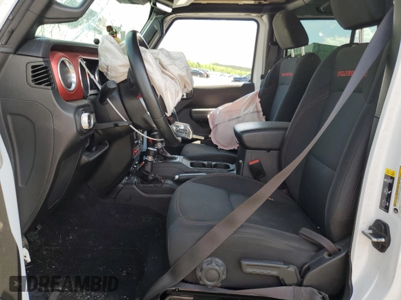 2022 Jeep Wrangler Unlimited Rubicon with VIN 1C4HJXFN2NW211037, listed as a Copart auction lot 49897115 with 21,878 mi miles and Salvage title. Bid and sale history available at DreamBid. Image 7.