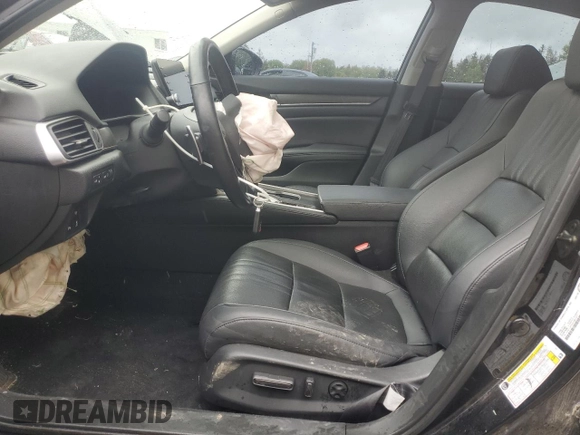 2019 Honda Accord Touring with VIN 1HGCV2F90KA801977, listed as a Copart auction lot 58150085 with 155,404 mi miles and Salvage title. Bid and sale history available at DreamBid. Image 7.