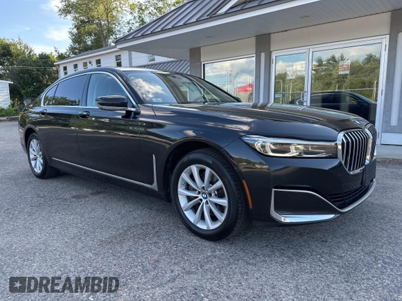 2022 BMW 7 Series 740i xDrive with VIN WBA7T4C06NCK78073, listed as a IAAI auction lot 42783922 with 104,432 mi miles and . Bid and sale history available at DreamBid. Image 1.