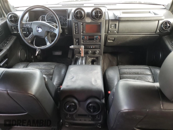 2005 Hummer H2 SUV with VIN 5GRGN23U45H125469, listed as a Copart auction lot 75885744 with 0 mi miles and Salvage Title. Bid and sale history available at carsss.com. Image 8.