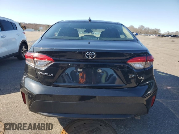2022 Toyota Corolla LE with VIN 5YFEPMAE2NP341092, listed as a Copart auction lot 53640665 with 52,696 mi miles and Salvage Title. Bid and sale history available at carsss.com. Image 6.