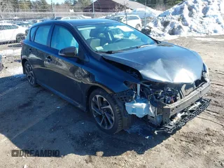 2016 Scion iM with VIN JTNKARJE9GJ517723, listed as a IAAI auction lot 41685044 with 109,291 mi miles. Bid and sale history available at carsss.com. Image 1.