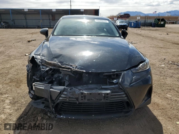2017 Lexus IS 300 with VIN JTHCM1D29H5018836, listed as a Copart auction lot 49349415 with 76,456 mi miles and Salvage title. Bid and sale history available at DreamBid. Image 5.