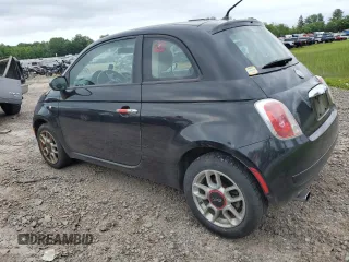 2012 FIAT 500 Pop with VIN 3C3CFFAR5CT382498, listed as a Copart auction lot 61175555 with 154,669 mi miles and Salvage title. Bid and sale history available at DreamBid. Image 2.
