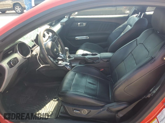 2017 Ford Mustang EcoBoost with VIN 1FA6P8TH3H5217696, listed as a Copart auction lot 66553745 with 96,298 mi miles and Salvage title. Bid and sale history available at DreamBid. Image 7.