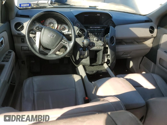 2013 Honda Pilot EX-L with VIN 5FNYF3H58DB028185, listed as a Copart auction lot 46416035 with 191,870 mi miles and Salvage Title. Bid and sale history available at DreamBid. Image 8.