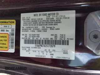2018 Ford Mustang GT with VIN 1FA6P8CFXJ5172079, listed as a IAAI auction lot 41680813 with 97,858 mi miles and . Bid and sale history available at DreamBid. Image 9.