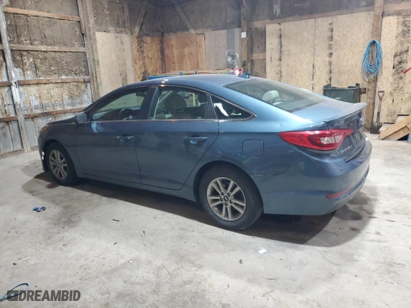 2016 Hyundai Sonata 2.4L SE with VIN 5NPE24AF6GH353446, listed as a Copart auction lot 48764935 with 124,855 mi miles and Clean Title. Bid and sale history available at carsss.com. Image 2.
