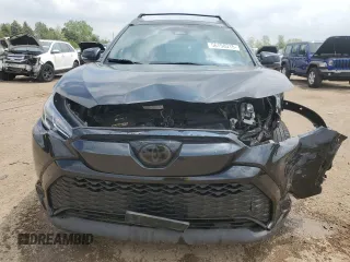 2023 Toyota Corolla Cross Hybrid S with VIN 7MUFBABG6PV014258, listed as a Copart auction lot 56750315 with 93,660 mi miles and Salvage title. Bid and sale history available at DreamBid. Image 5.