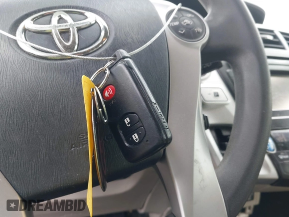 2013 Toyota Prius Two with VIN JTDZN3EU6D3208345, listed as a IAAI auction lot 41867939 with 193,820 mi miles and . Bid and sale history available at carsss.com. Image 11.