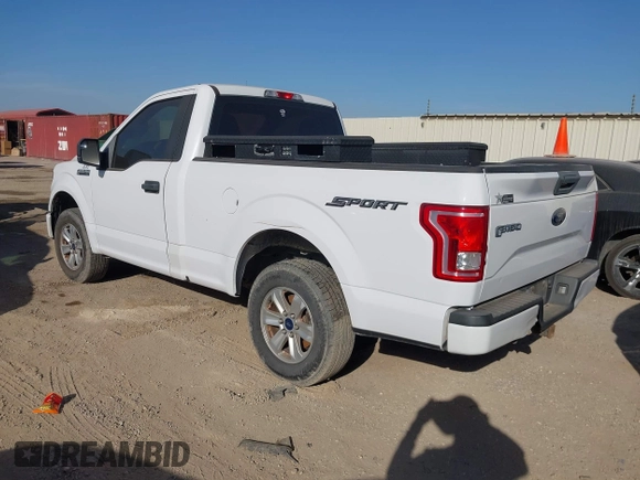 2017 Ford F-150 XL with VIN 1FTMF1C82HKE49087, listed as a IAAI auction lot 41794969 with 310,885 mi miles. Bid and sale history available at carsss.com. Image 3.