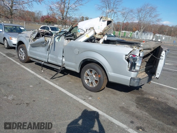 2017 Ford F-150 XL with VIN 1FTEX1C84HKD37747, listed as a IAAI auction lot 40793525 with 1 mi miles. Bid and sale history available at carsss.com. Image 3.
