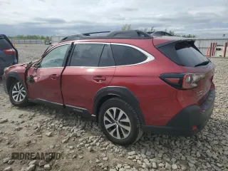 2024 Subaru Outback Premium с VIN 4S4BTAFC6R3170796, выставлен на аукционе Copart как лот 57801415 с пробегом 22 106 миль миль и Списание • Salvage title. История ставок и продаж доступна на DreamBid. Изображение 2.