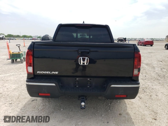 2019 Honda Ridgeline RTL-T with VIN 5FPYK2F63KB001322, listed as a Copart auction lot 51782335 with 112,608 mi miles and Clean title. Bid and sale history available at DreamBid. Image 6.
