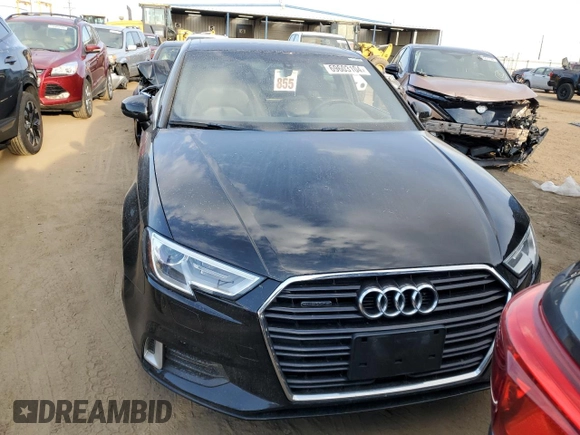 2019 Audi A3 Sedan Premium with VIN WAUBEGFF5K1018194, listed as a Copart auction lot 69603104 with 33,547 mi miles and Non Repairable. Bid and sale history available at carsss.com. Image 5.
