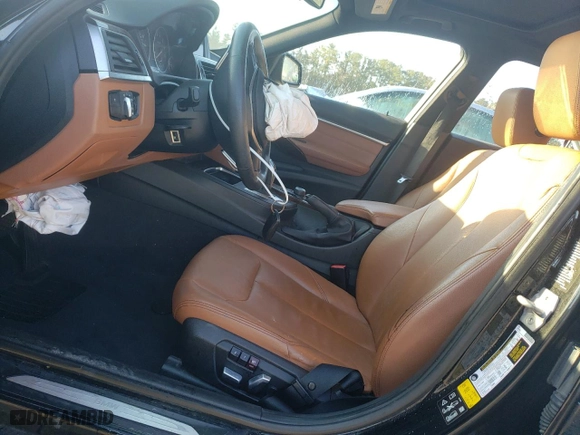 2016 BMW 3 Series 328i xDrive with VIN WBA8E3G57GNT80133, listed as a Copart auction lot 47938515 with 0 mi miles and Salvage Title. Bid and sale history available at carsss.com. Image 7.