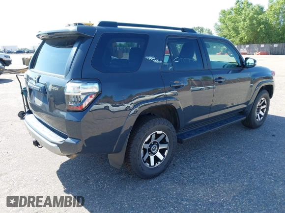 2024 Toyota 4Runner TRD Off Road with VIN JTERU5JR9R6228218, listed as a IAAI auction lot 42593528 with 37,698 mi miles and . Bid and sale history available at DreamBid. Image 4.