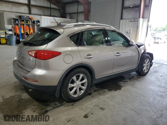 2009 Infiniti EX Journey with VIN JNKAJ09F89M951835, listed as a Copart auction lot 71308344 with 121,617 mi miles and Salvage title. Bid and sale history available at DreamBid. Image 3.
