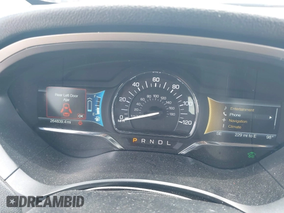 2016 Lincoln MKZ Hybrid with VIN 3LN6L2LU1GR622656, listed as a IAAI auction lot 42590612 with 264,839 mi miles and . Bid and sale history available at DreamBid. Image 7.