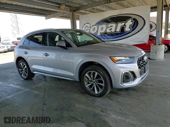 2022 Audi Q5 S line Premium Plus with VIN WA1EAAFYXN2135109, listed as a Copart auction lot 61994475 with 16,059 mi miles and Salvage title. Bid and sale history available at DreamBid. Image 13.