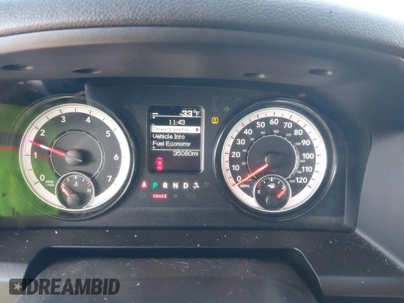 2022 Ram 1500 Tradesman with VIN 1C6RR6FG5NS222976, listed as a IAAI auction lot 41083811 with 35,080 mi miles and . Bid and sale history available at DreamBid. Image 7.