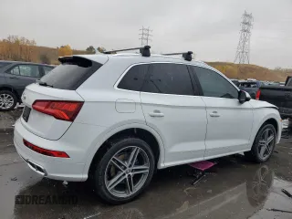 2020 Audi SQ5 Premium Plus with VIN WA1B4AFY7L2062076, listed as a Copart auction lot 78225234 with 25,468 mi miles and Salvage Title. Bid and sale history available at DreamBid. Image 3.