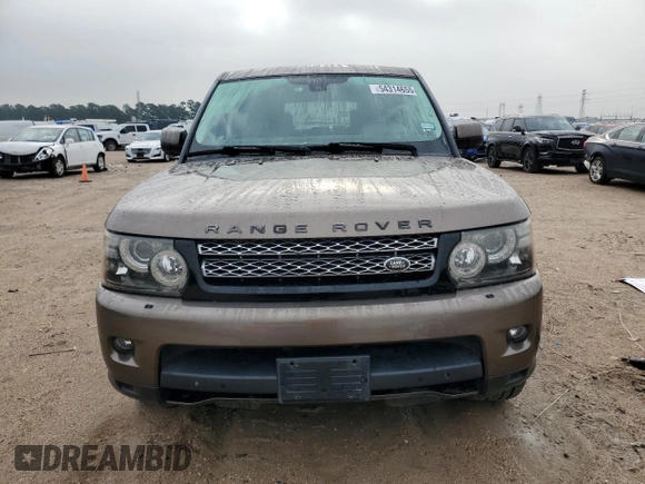 2013 Land Rover Range Rover Sport HSE Lux with VIN SALSK2D42DA799459, listed as a Copart auction lot 54314655 with 122,968 mi miles and Salvage Title. Bid and sale history available at DreamBid. Image 5.