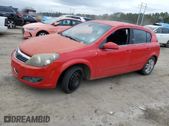2008 Saturn Astra XR z VIN W08AT671185084379, wystawiony jako Copart lot #43828285 z przebiegiem 104 559 mil mil oraz Szkoda całkowita • Salvage title. Historia ofert i sprzedaży dostępna na DreamBid. Obrazek 1.