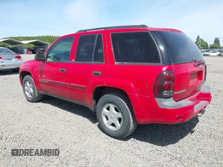 2002 Chevrolet TrailBlazer LTZ with VIN 1GNDT13S922399002, listed as a IAAI auction lot 42121421 with 266,842 mi miles and . Bid and sale history available at DreamBid. Image 3.