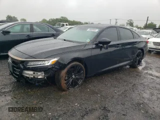 2021 Honda Accord Sport with VIN 1HGCV2F36MA000551, listed as a Copart auction lot 59880885 with 58,650 mi miles and Salvage title. Bid and sale history available at DreamBid. Image 1.