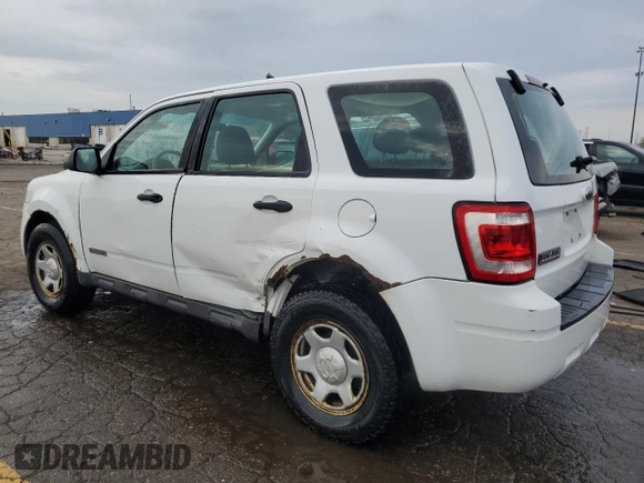 2008 Ford Escape XLS с VIN 1FMCU02Z58KB35743, выставлен на аукционе Copart как лот 54830015 с пробегом 166 643 миль миль и Списание • Salvage title. История ставок и продаж доступна на DreamBid. Изображение 2.