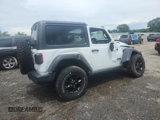 2022 Jeep Wrangler Sport with VIN 1C4GJXAN8NW174725, listed as a Copart auction lot 62150515 with 40,026 mi miles and Non repairable. Bid and sale history available at DreamBid. Image 3.