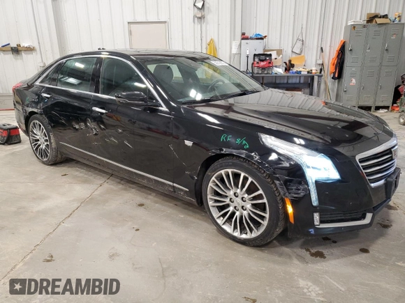 2016 Cadillac CT6 Premium Luxury AWD with VIN 1G6KF5RS2GU153008, listed as a Copart auction lot 50318875 with 124,138 mi miles and Non repairable. Bid and sale history available at DreamBid. Image 4.