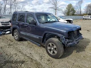 2008 Jeep Liberty Sport with VIN 1J8GN28K98W253689, listed as a Copart auction lot 53069125 with 191,623 mi miles and Salvage Title. Bid and sale history available at carsss.com. Image 4.