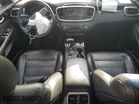 2019 Kia Sorento EX Sport V6 with VIN 5XYPH4A52KG469628, listed as a Copart auction lot 41466235 with 80,848 mi miles and Salvage Title. Bid and sale history available at carsss.com. Image 8.