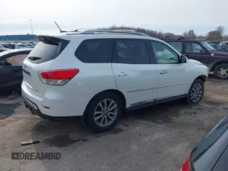 2015 Nissan Pathfinder Platinum with VIN 5N1AR2MN0FC648839, listed as a IAAI auction lot 41954795 with 123,730 mi miles. Bid and sale history available at carsss.com. Image 14.