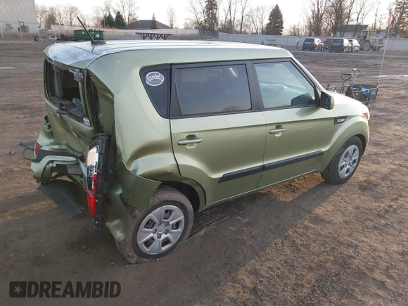 2012 Kia Soul with VIN KNDJT2A50C7391275, listed as a IAAI auction lot 41811882 with 112,630 mi miles. Bid and sale history available at carsss.com. Image 4.